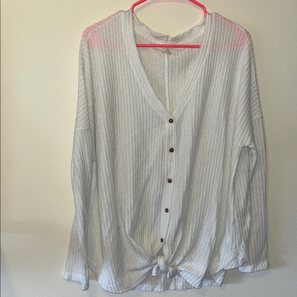 Oversized white sweater S/M Lauriebelles